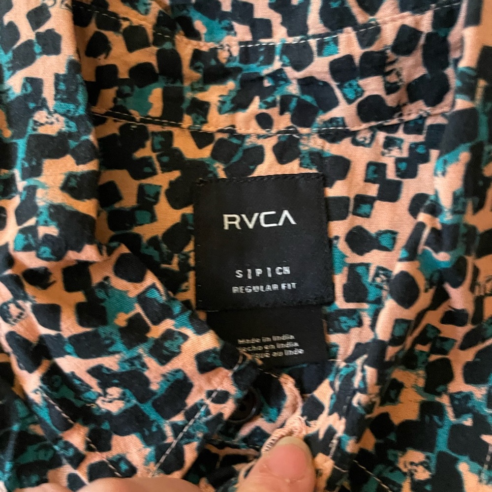 RVCA Men’s Patterned Shirt - Picture 3 of 4